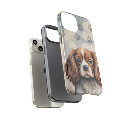 Cavalier King Charles Spaniel phone case by Tough Cases (Apple iPhone, Samsung Galaxy, and Google Pixel)