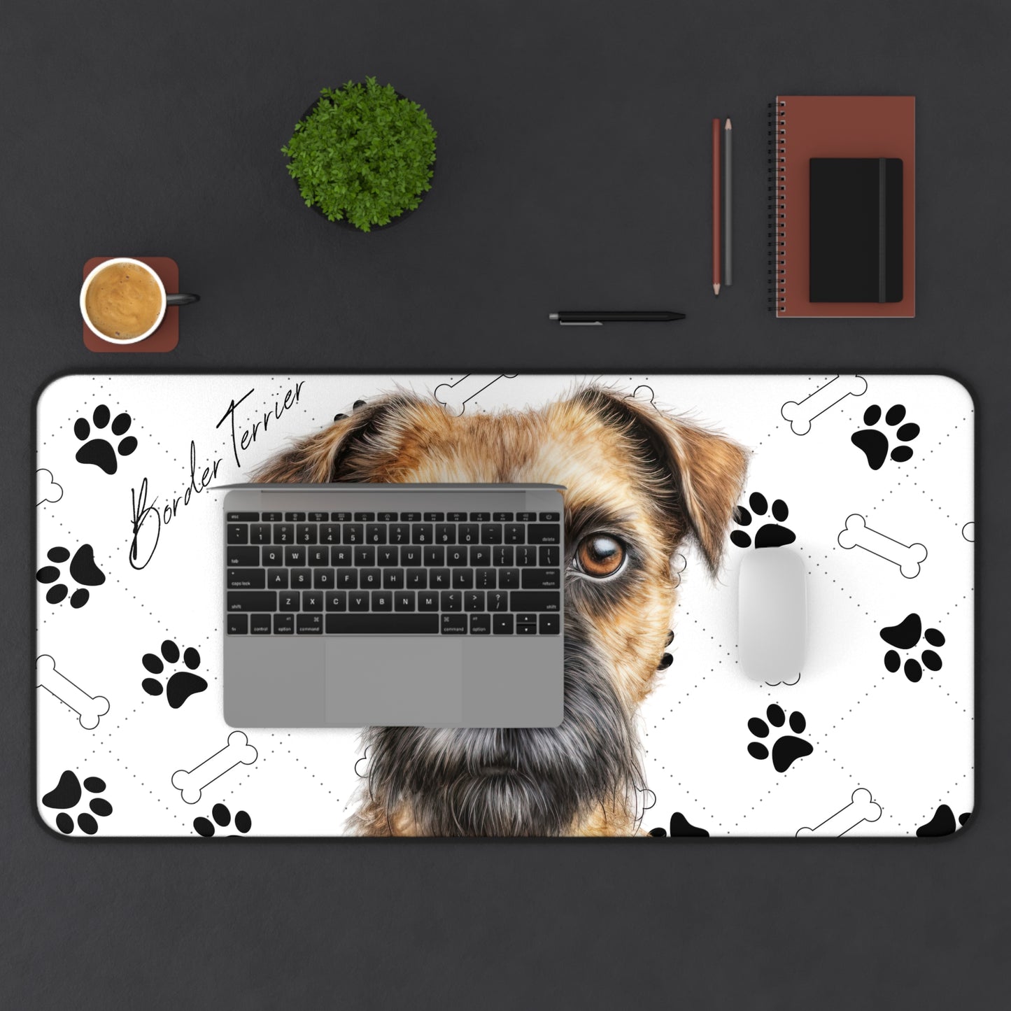 Border Terrier Desk Mat