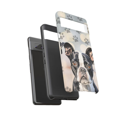 Boston Terrier Phone Case by Tough Cases (Apple iphone, Samsung galaxy, Google Pixel) Boston Terrier
