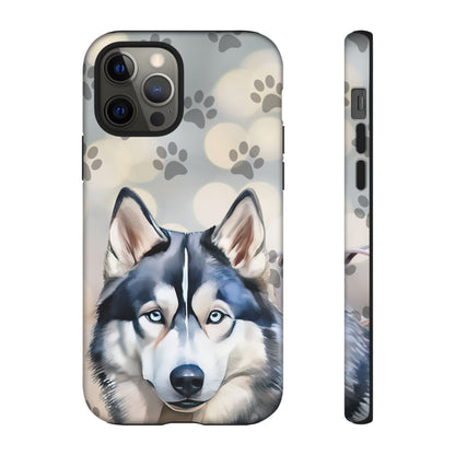 Siberian Husky Phone Cases by Tough Cases (Apple iPhone, Samsung Galaxy, and Google Pixel)