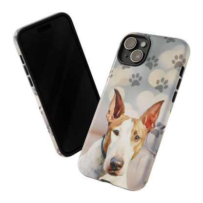Bull Terrier Phone Case by Tough Cases (Apple iPhone, Samsung Galaxy, and Google Pixel)
