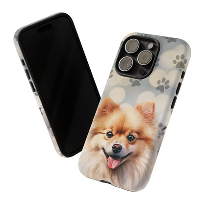Pomeranian by Tough Cases (Apple iPhone, Samsung Galaxy, and Google Pixel)