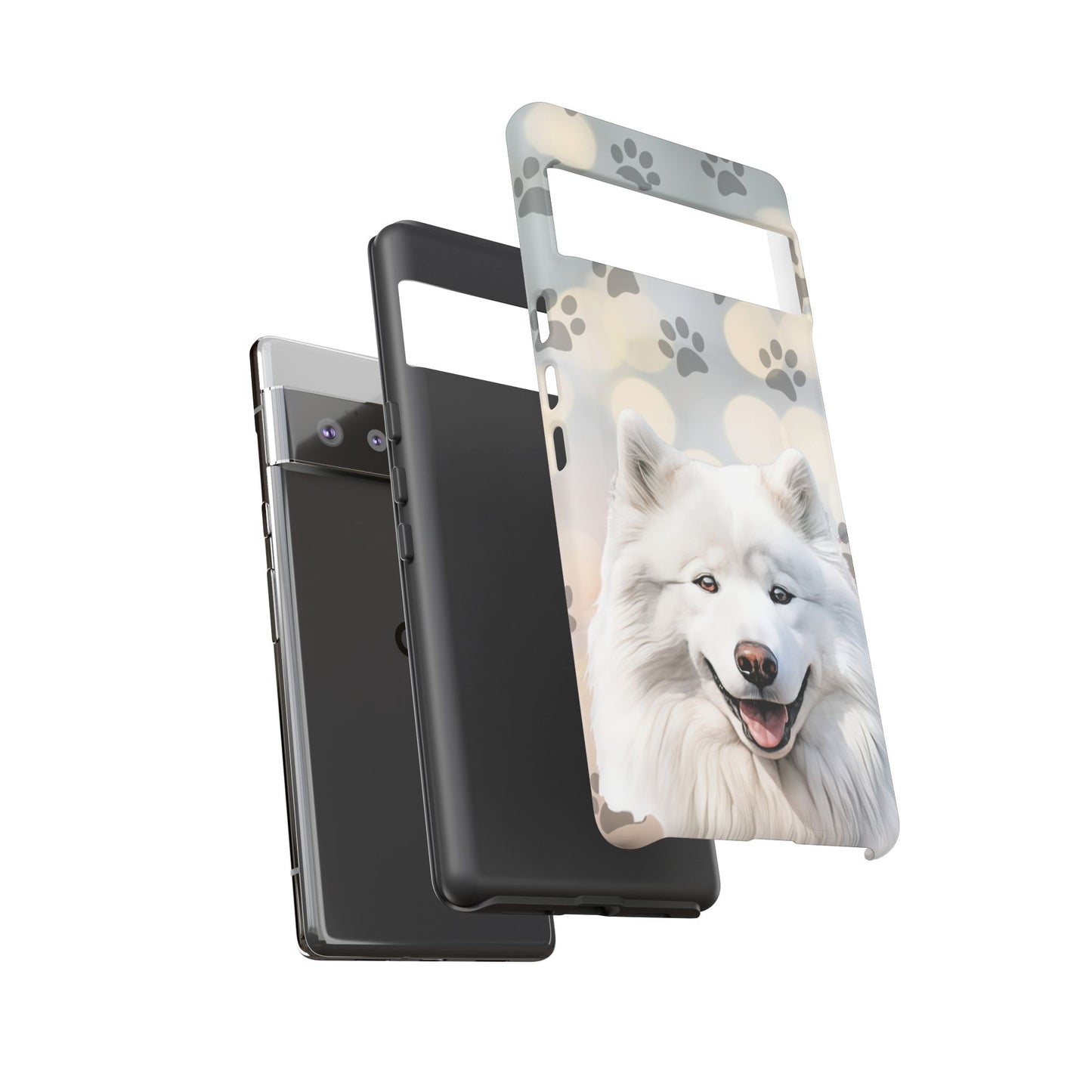 Samoyed Phone Case by Tough Cases (Apple iPhone, Samsung Galaxy, and Google Pixel)