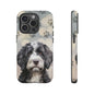 Portuguese Water Dog by Tough Cases (Apple iPhone, Samsung Galaxy, and Google Pixel)