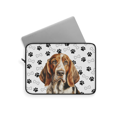 Basset Hound Laptop Sleeve