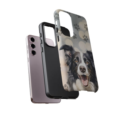 Border Collie Phone Case by Tough Cases (Apple iPhone, Samsung Galaxy, and Google Pixel)