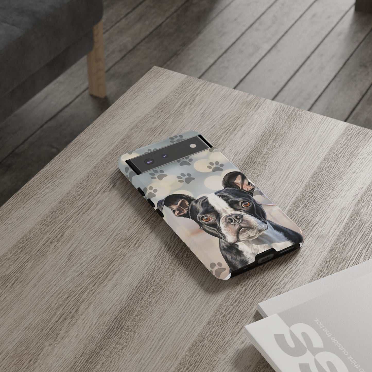 Boston Terrier Phone Case by Tough Cases (Apple iphone, Samsung galaxy, Google Pixel) Boston Terrier