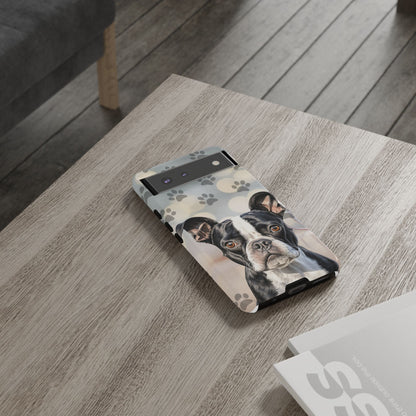Boston Terrier Phone Case by Tough Cases (Apple iphone, Samsung galaxy, Google Pixel) Boston Terrier