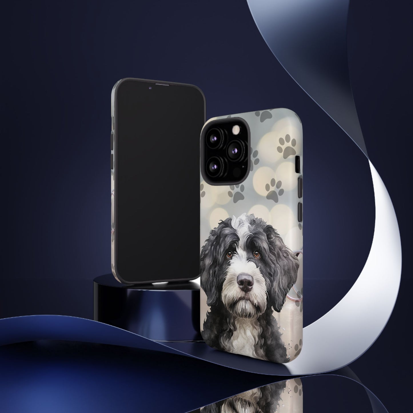 Portuguese Water Dog by Tough Cases (Apple iPhone, Samsung Galaxy, and Google Pixel)