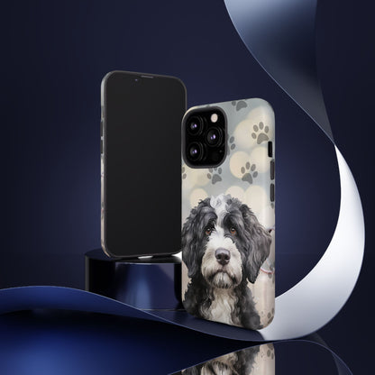 Portuguese Water Dog by Tough Cases (Apple iPhone, Samsung Galaxy, and Google Pixel)