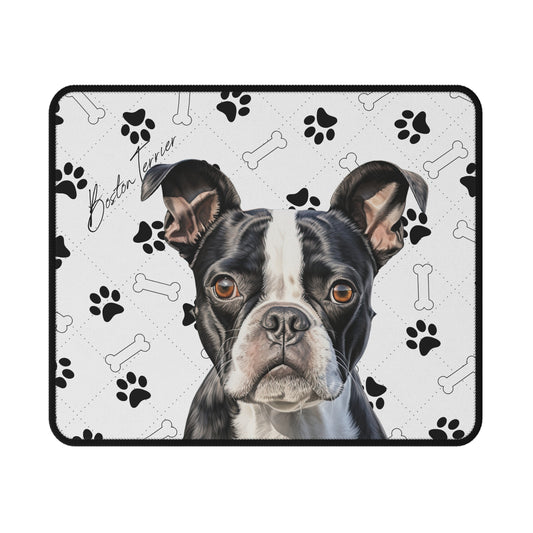 Boston Terrier Gaming Mouse Pad