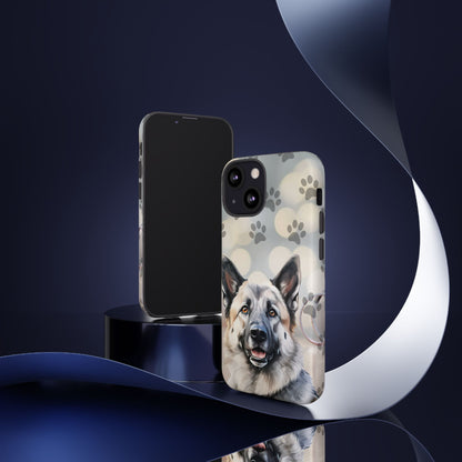 Norwegian Elkhound by Tough Cases (Apple iPhone, Samsung Galaxy, and Google Pixel)