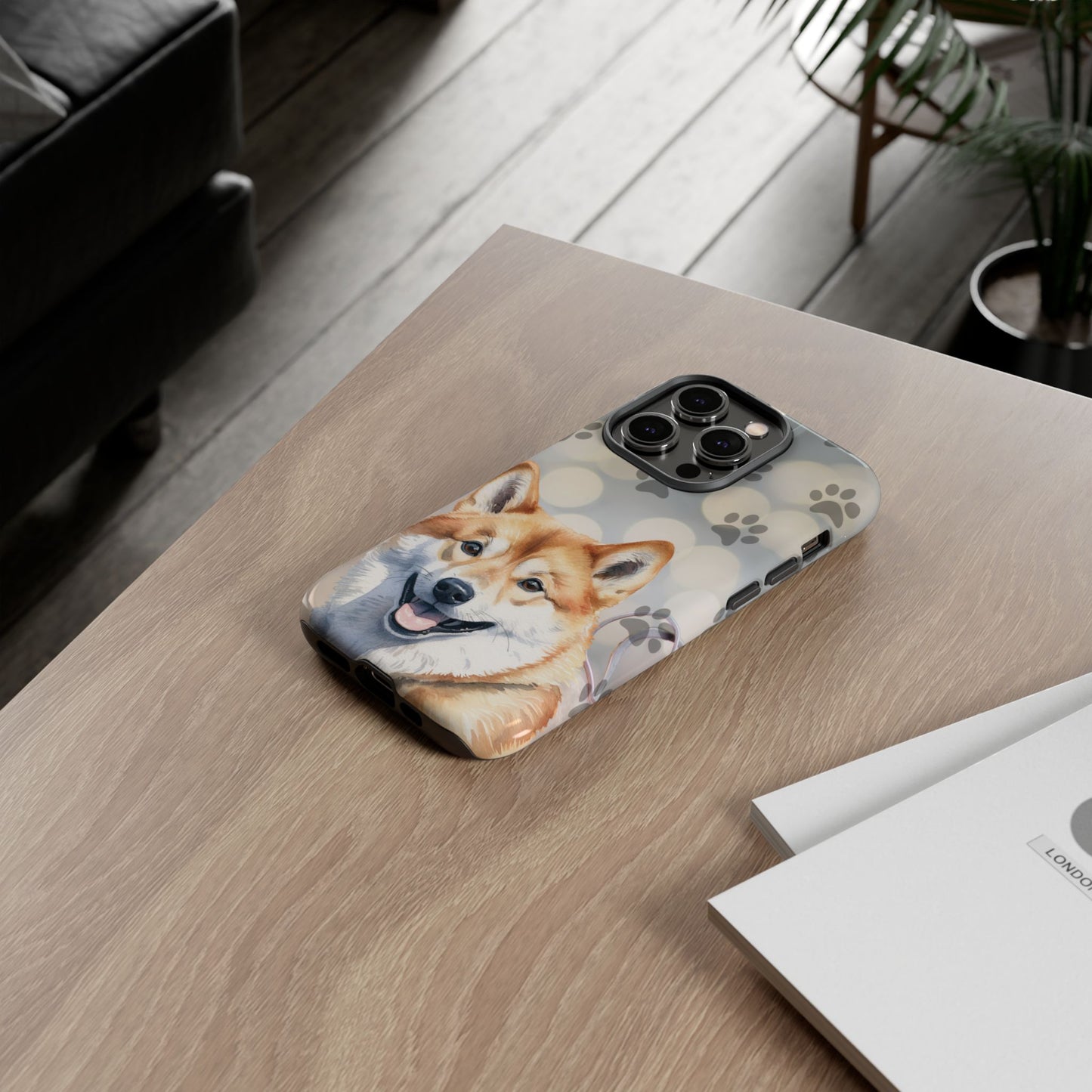 Shiba Inu Phone Case by Tough Cases (Apple iPhone, Samsung Galaxy, and Google Pixel)