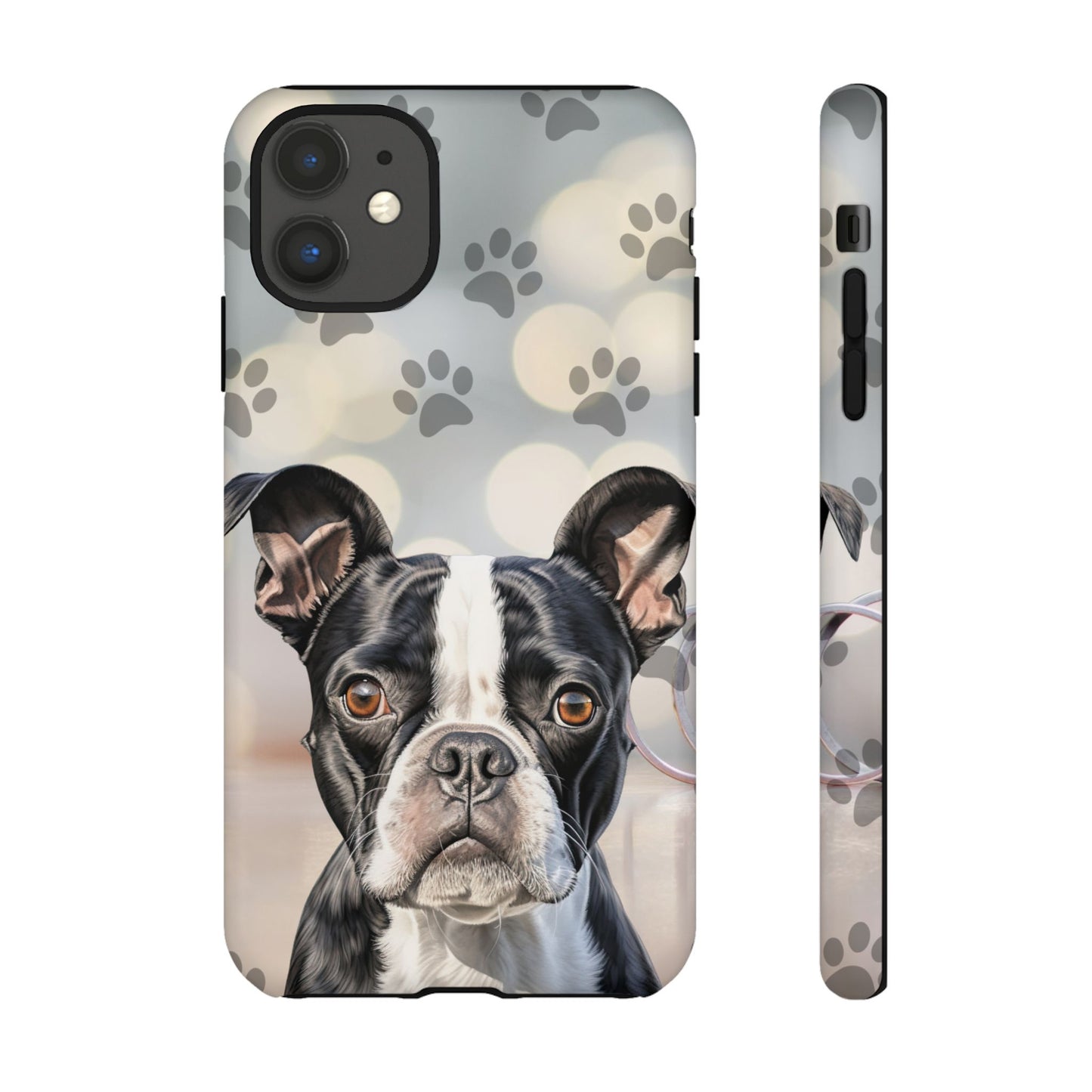 Boston Terrier Phone Case by Tough Cases (Apple iphone, Samsung galaxy, Google Pixel) Boston Terrier