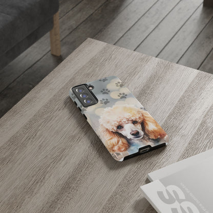 Poodle Phone Case by Tough Cases (Apple iPhone, Samsung Galaxy, and Google Pixel )