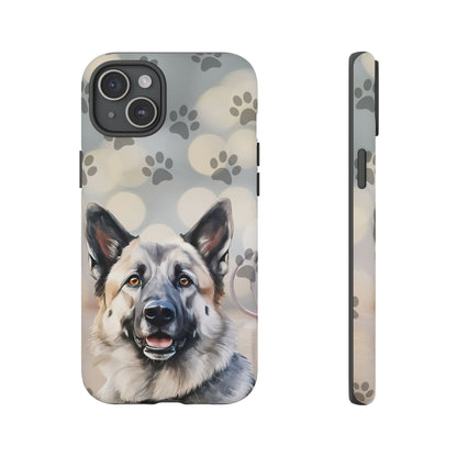 Norwegian Elkhound by Tough Cases (Apple iPhone, Samsung Galaxy, and Google Pixel)