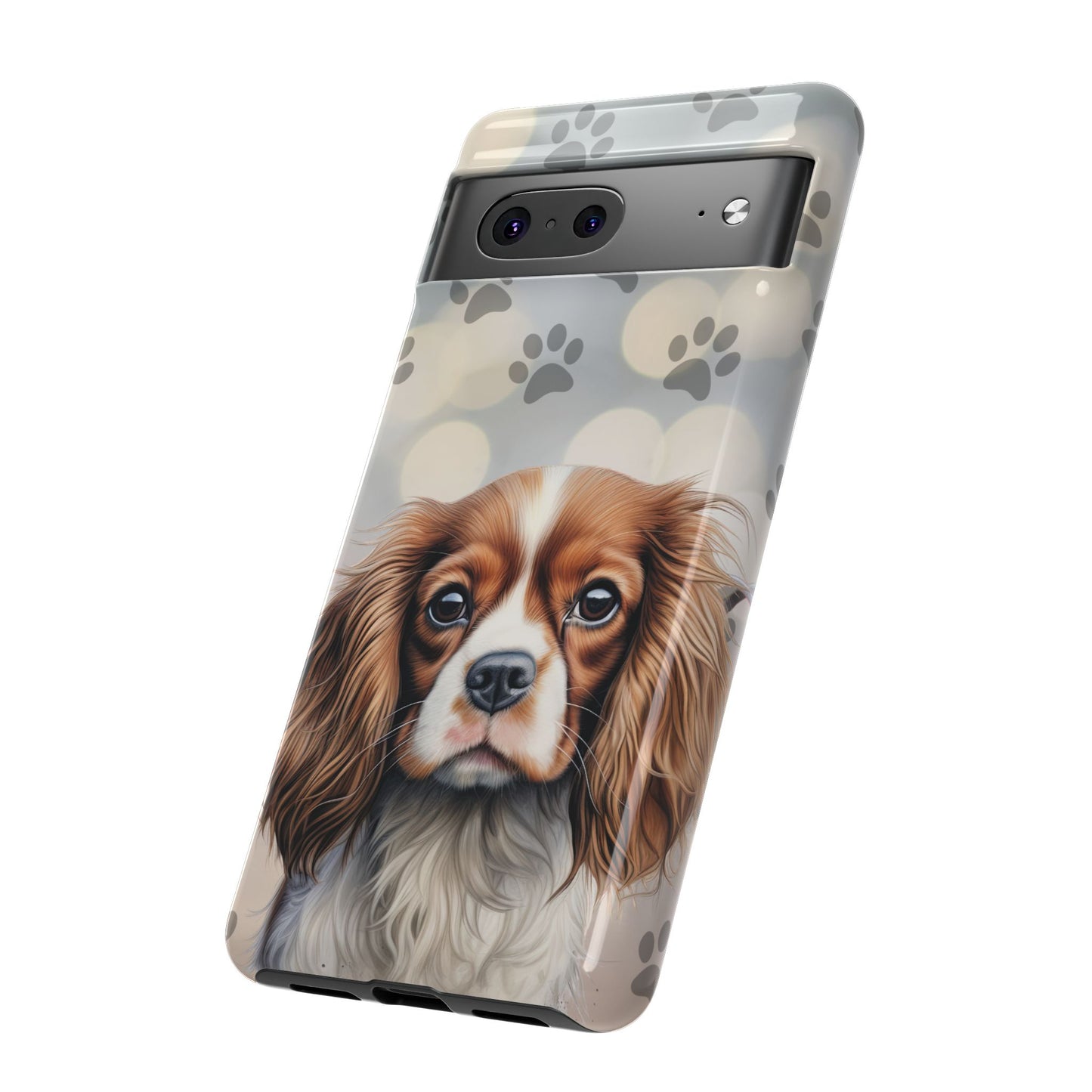 Cavalier King Charles Spaniel phone case by Tough Cases (Apple iPhone, Samsung Galaxy, and Google Pixel)