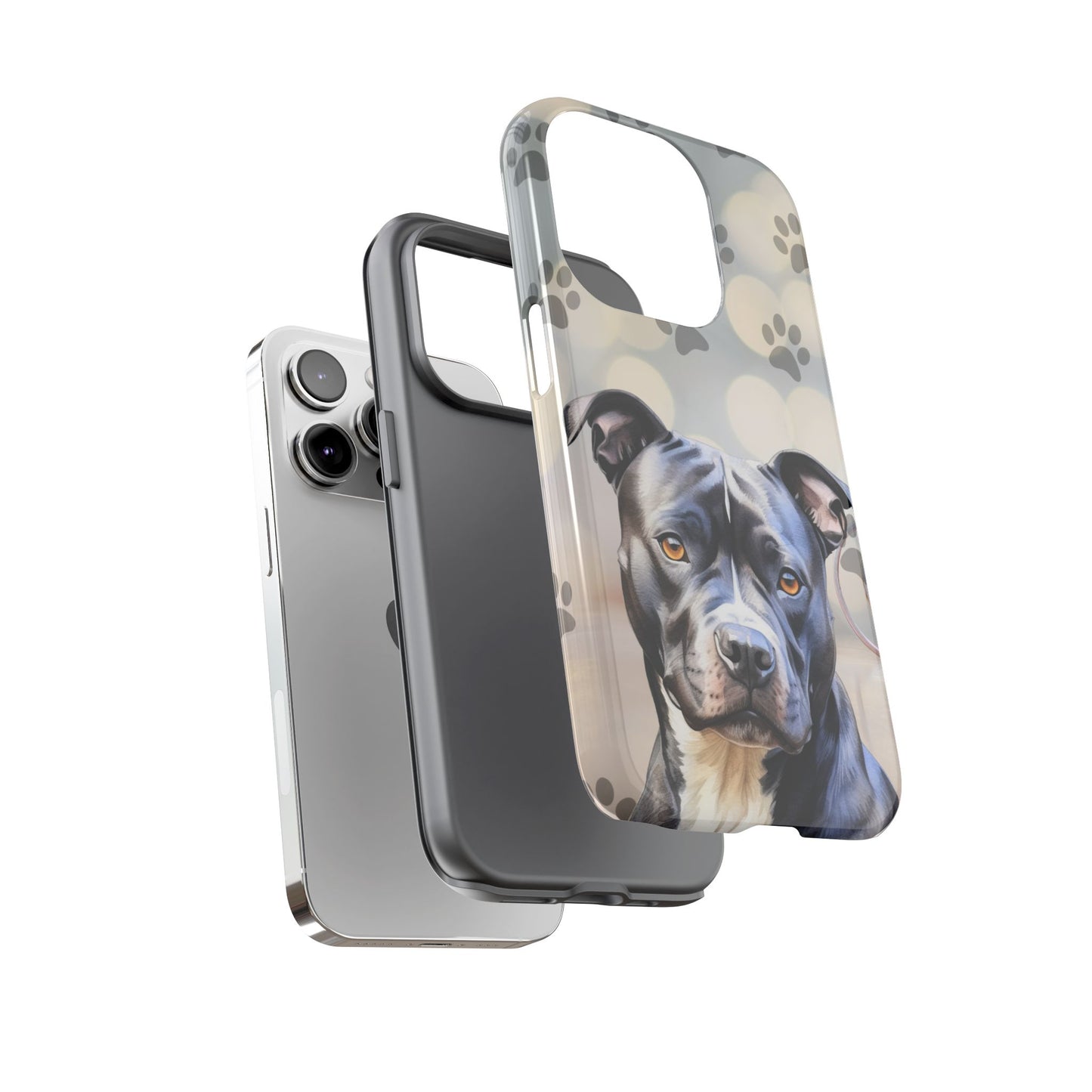 Staffordshire Bull Terrier by Tough Cases (Apple iPhone, Samsung Galaxy, and Google Pixel)