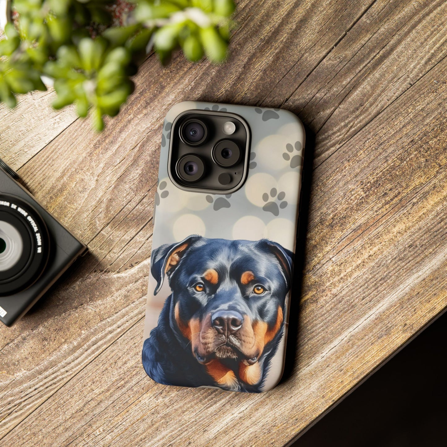 Rottweiler by Tough Cases (Apple iPhone, Samsung Galaxy, and Google Pixel)
