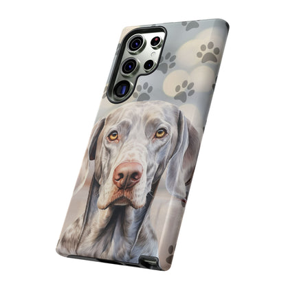 Weimaraner Phone Case by Tough Cases (Apple iPhone, Samsung Galaxy, and Google Pixel)