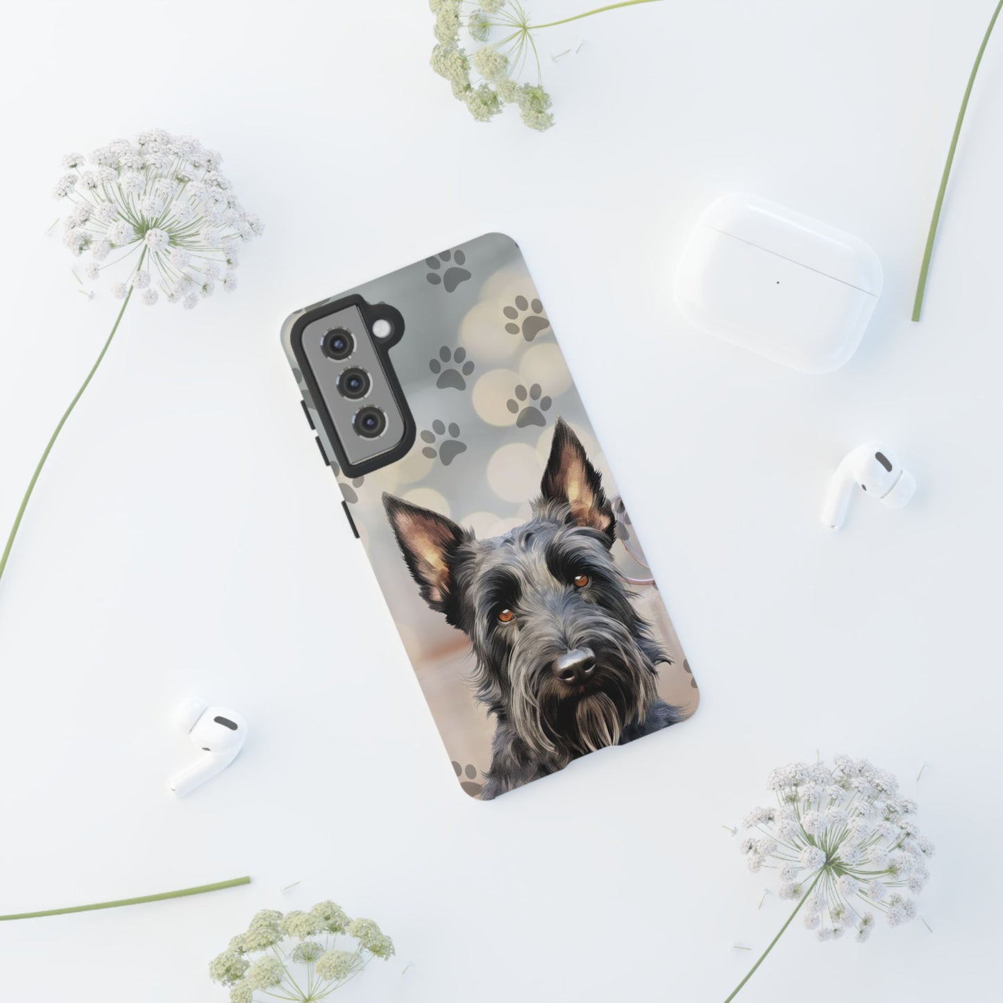 Scottish Terrier by Tough Cases (Apple iPhone, Samsung Galaxy, and Google Pixel)