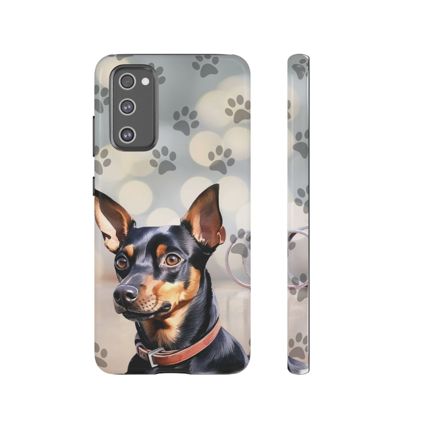Miniature Pinscher by Tough Cases (Apple iPhone, Samsung Galaxy, and Google Pixel)