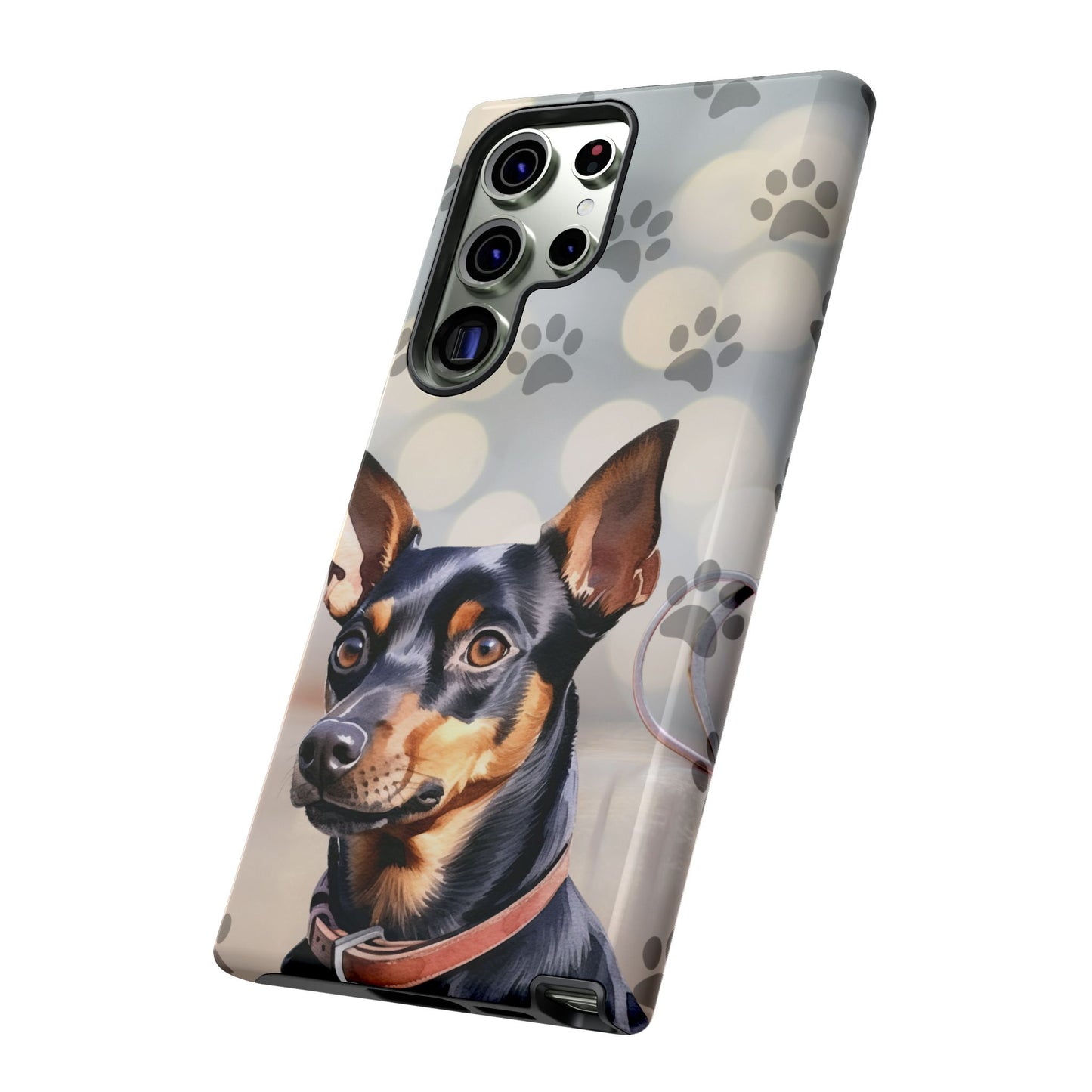 Miniature Pinscher by Tough Cases (Apple iPhone, Samsung Galaxy, and Google Pixel)
