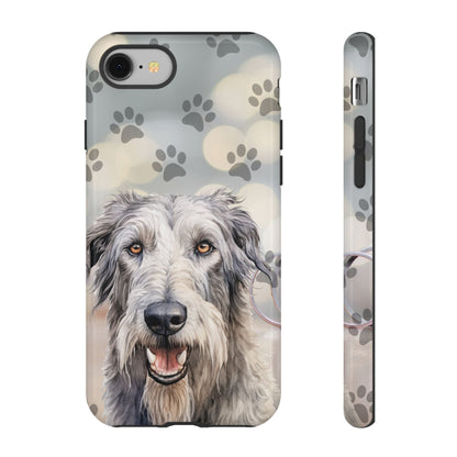 Irish Wolfhound Phone Case by Tough Cases (Apple iPhone, Samsung Galaxy, and Google Pixel)