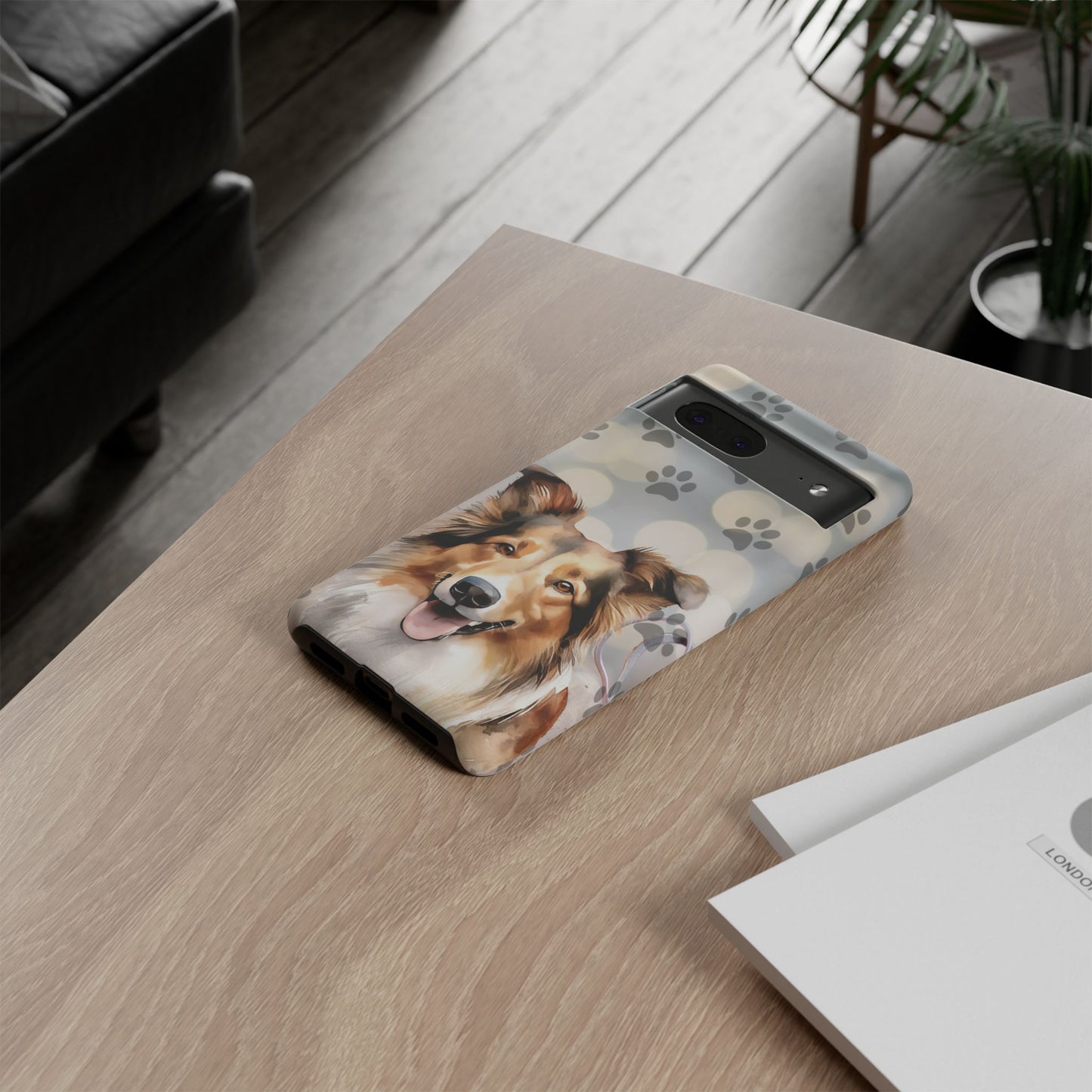 Collie Phone Case by Tough Cases (Apple iPhone, Samsung Galaxy, and Google Pixel)