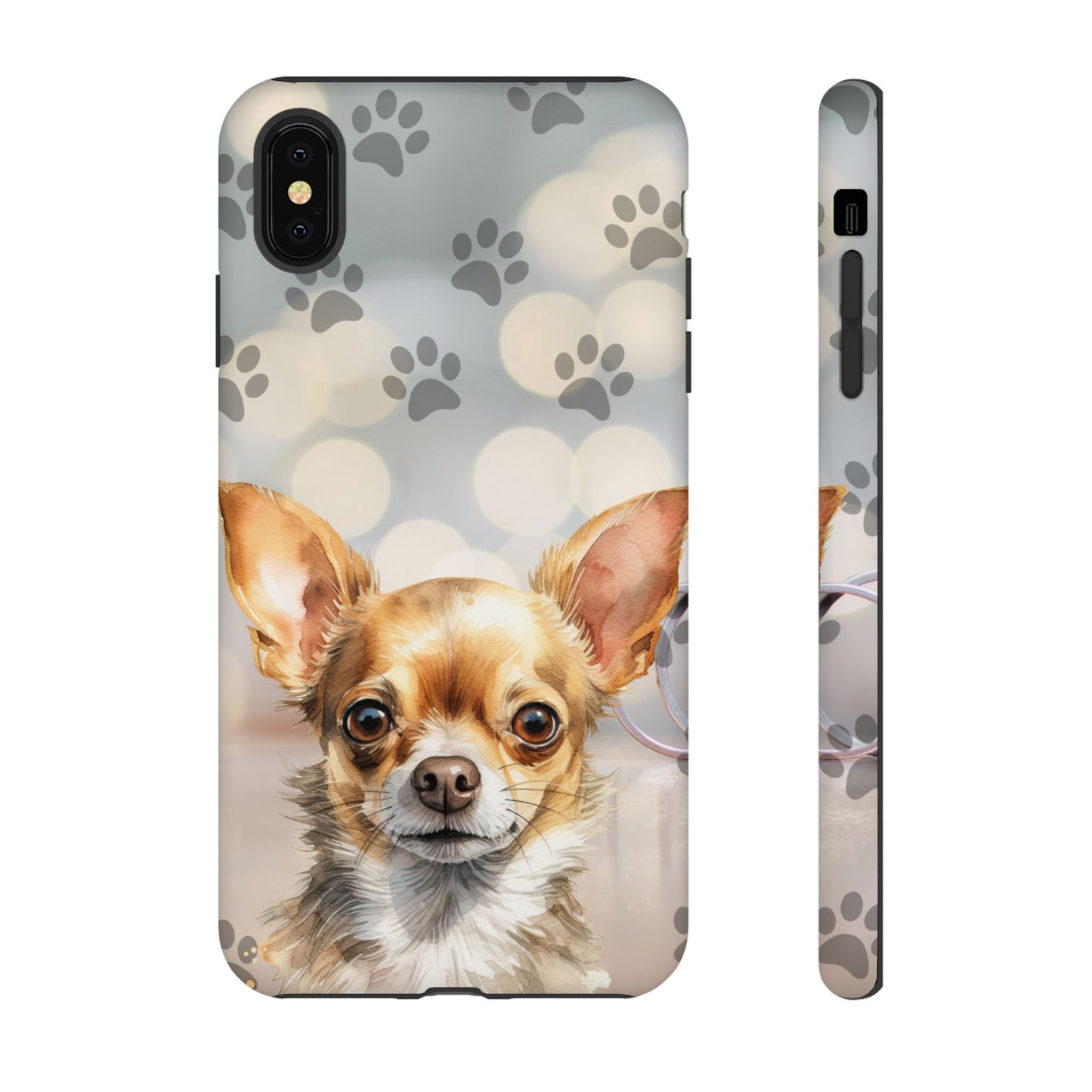 Chihuahua phone case by Tough Cases (Apple iPhone, Samsung Galaxy, and Google Pixel)