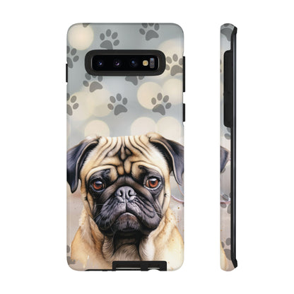 Pug Phone Case by Tough Cases (Apple iPhone, Samsung Galaxy, and Google Pixel)