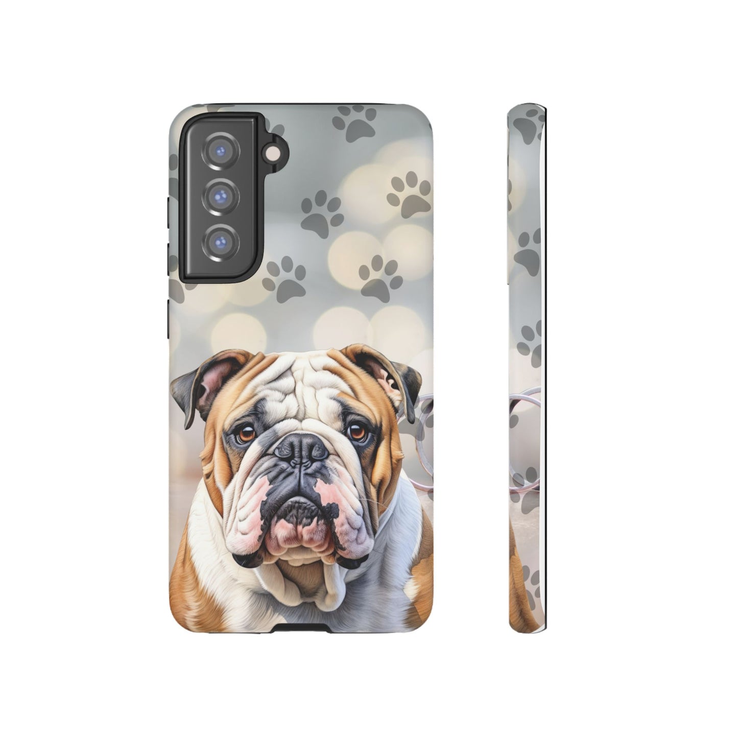 Bull Dog Phone Case by Tough Cases (Apple iPhone, Samsung Galaxy, and Google Pixel)