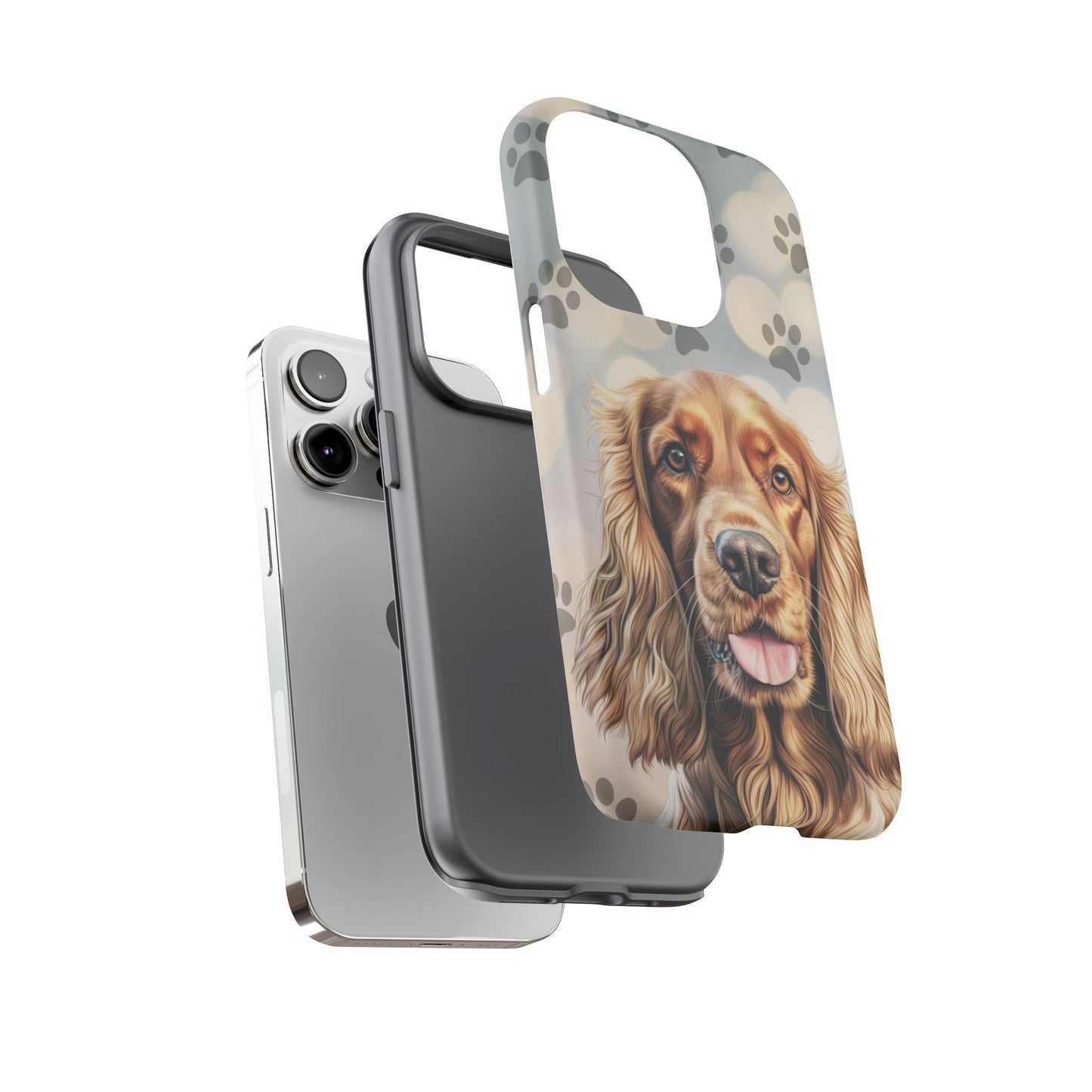 Cocker Spaniel Phone Case by Tough Cases (Apple iPhone, Samsung Galaxy, and Google Pixel)