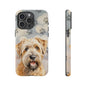 Self-Coated Wheaten Terrier by Tough Cases (Apple iPhone, Samsung Galaxy, and Google Pixel)