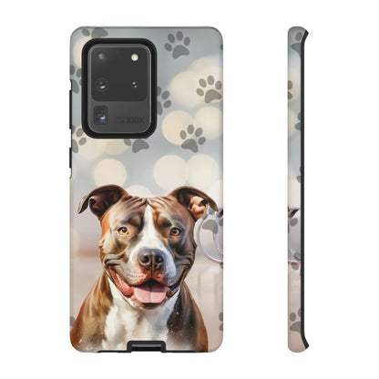 Phone Case by Tough Cases (Apple iphone, Samsung Galaxy, Google Pixel) Staffordshire Terrier