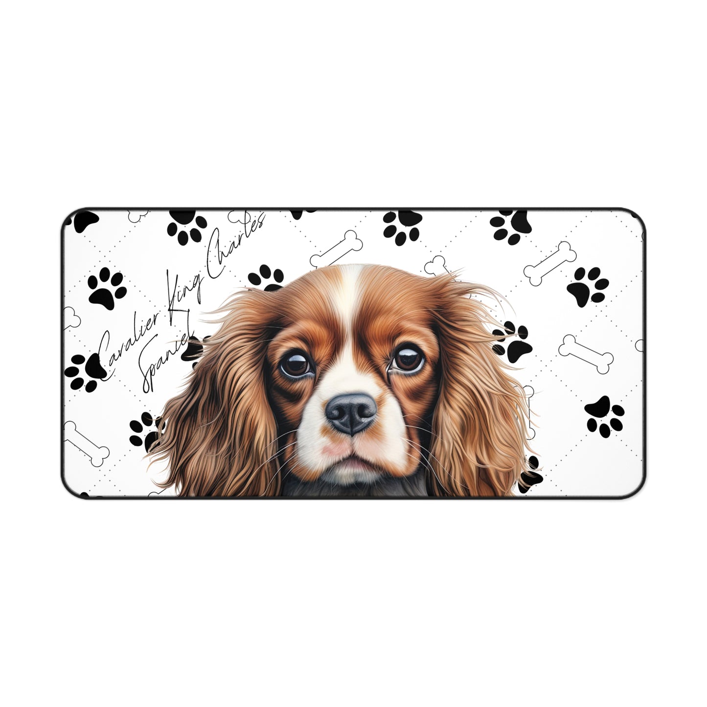 Cavalier King Charles Spaniel Desk Mat