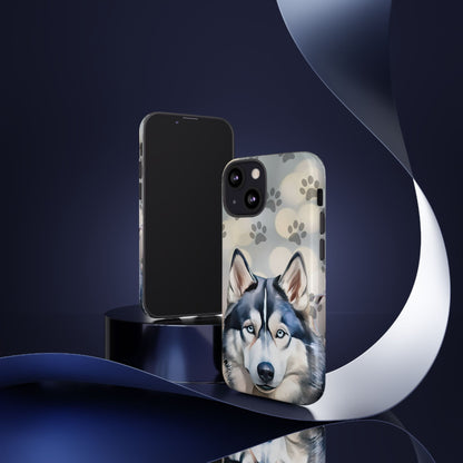 Siberian Husky Phone Cases by Tough Cases (Apple iPhone, Samsung Galaxy, and Google Pixel)