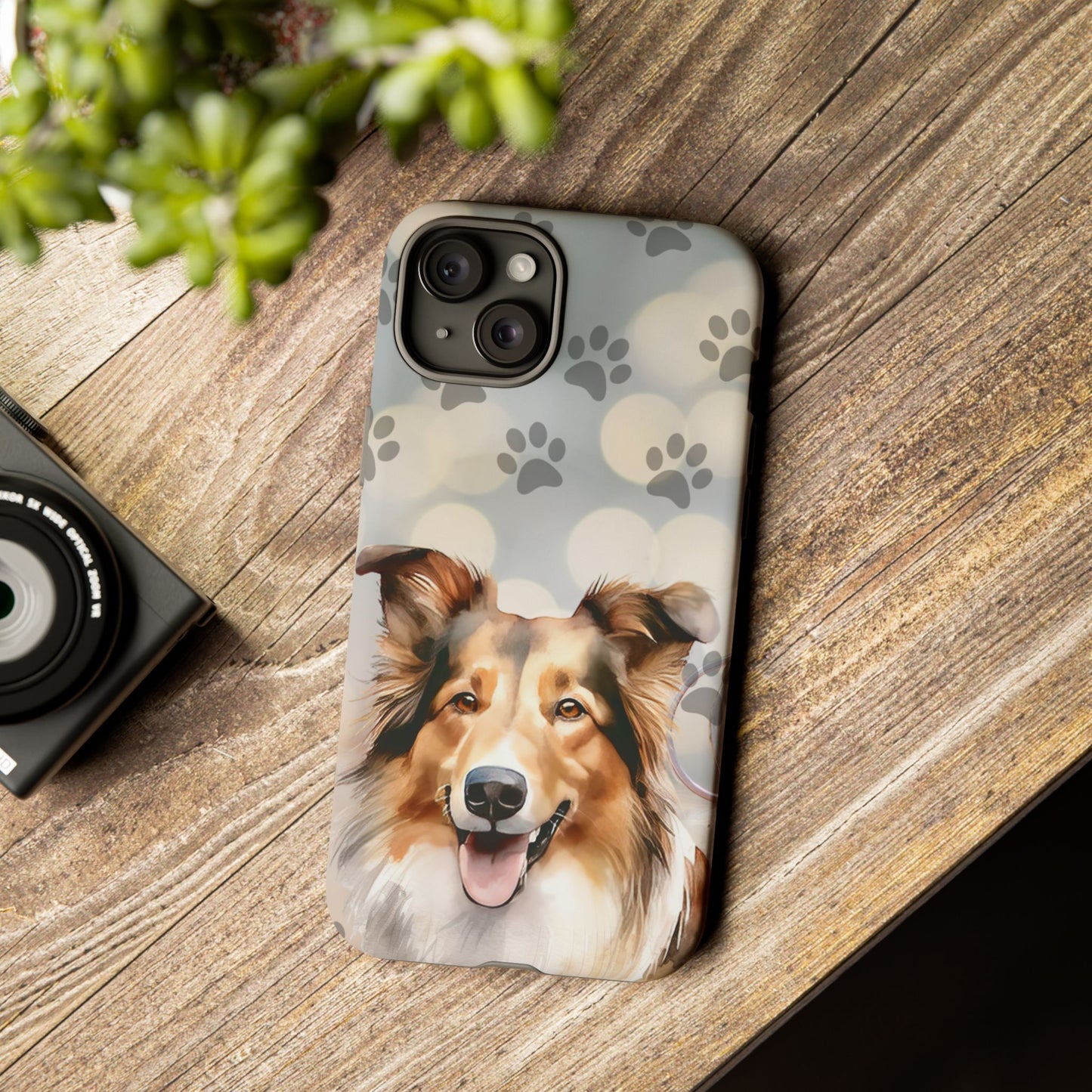 Collie Phone Case by Tough Cases (Apple iPhone, Samsung Galaxy, and Google Pixel)