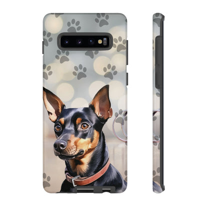 Miniature Pinscher by Tough Cases (Apple iPhone, Samsung Galaxy, and Google Pixel)