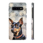 Miniature Pinscher by Tough Cases (Apple iPhone, Samsung Galaxy, and Google Pixel)