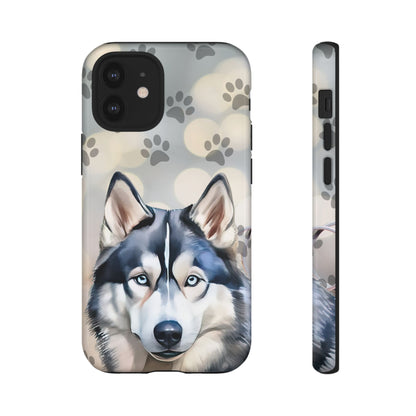 Siberian Husky Phone Cases by Tough Cases (Apple iPhone, Samsung Galaxy, and Google Pixel)