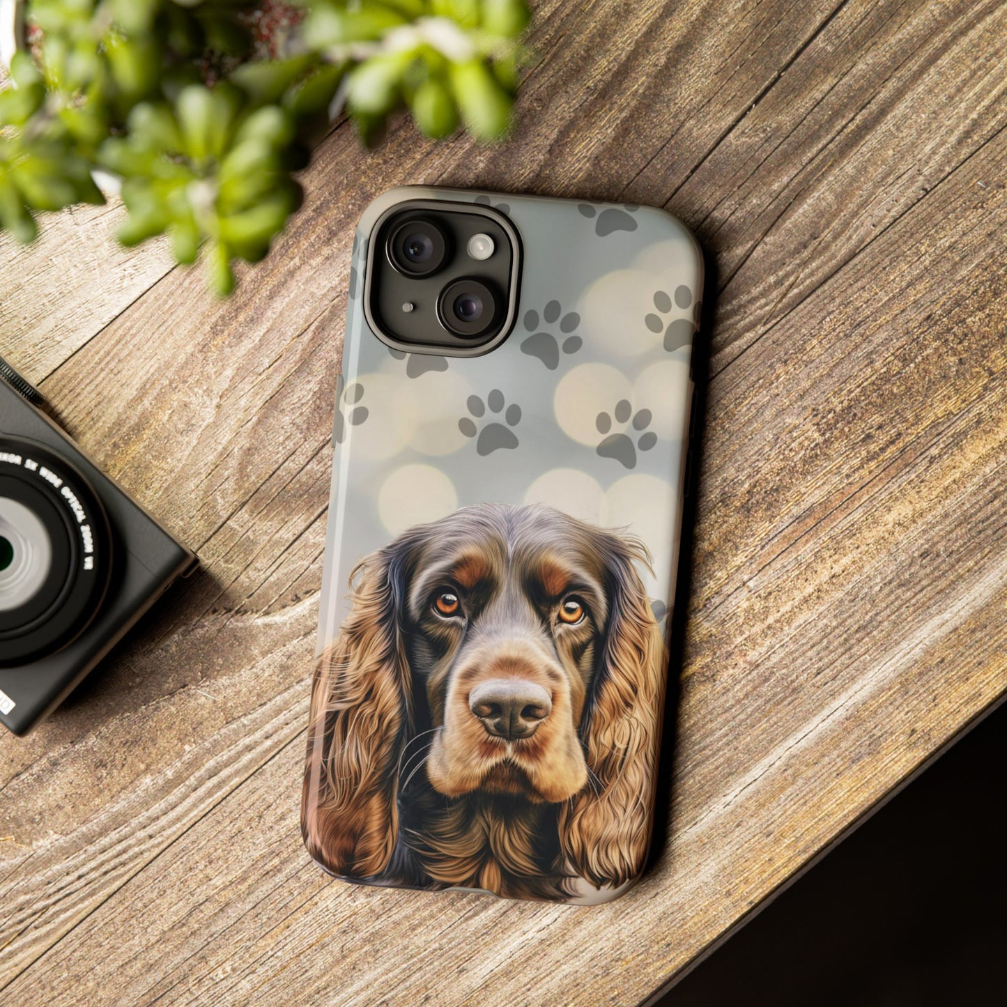 English Cocker Spaniel Phone Case by Tough Cases (Apple iPhone, Samsung Galaxy, and Google Pixel)
