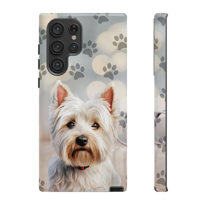 West Highland White Terrier by Tough Cases (Apple iPhone, Samsung Galaxy, and Google Pixel)