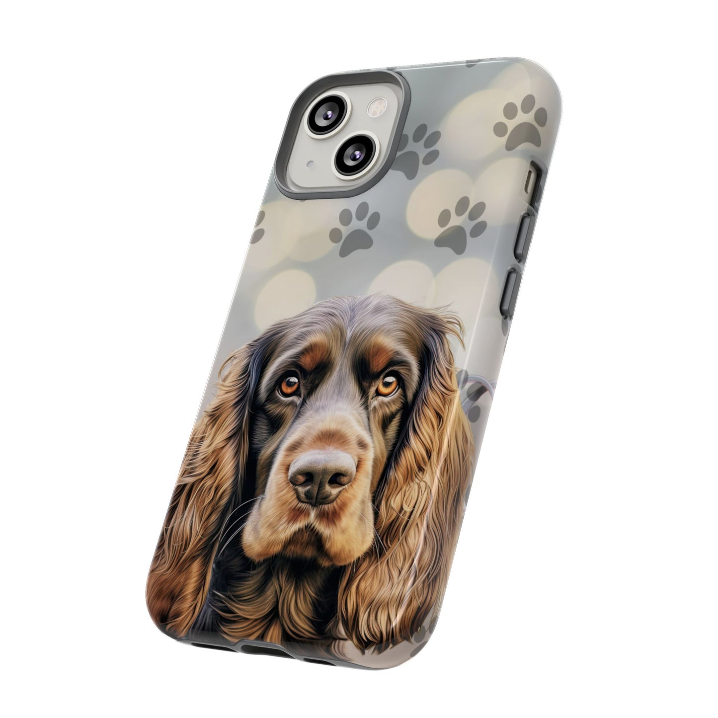 English Cocker Spaniel Phone Case by Tough Cases (Apple iPhone, Samsung Galaxy, and Google Pixel)