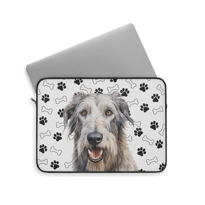 Irish Wolfhound Laptop Sleeve
