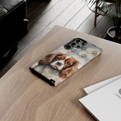 Cavalier King Charles Spaniel phone case by Tough Cases (Apple iPhone, Samsung Galaxy, and Google Pixel)