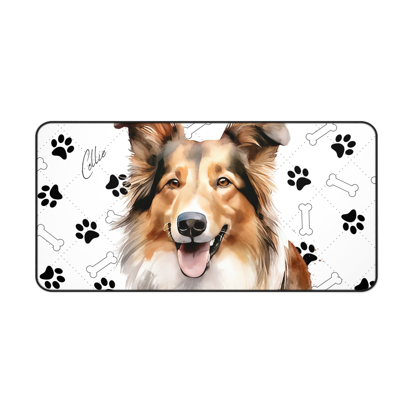 Collie Desk Mat