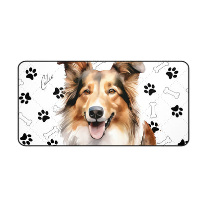 Collie Desk Mat