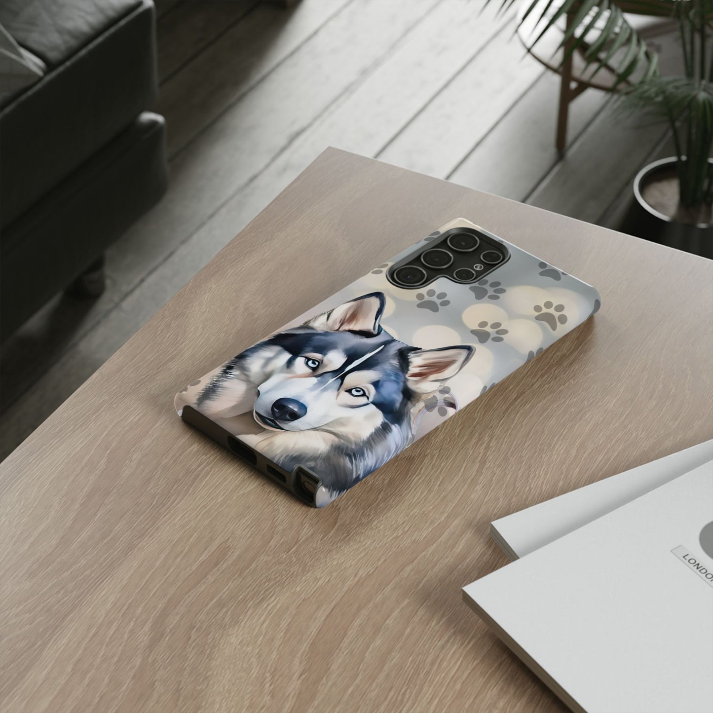 Siberian Husky Phone Cases by Tough Cases (Apple iPhone, Samsung Galaxy, and Google Pixel)