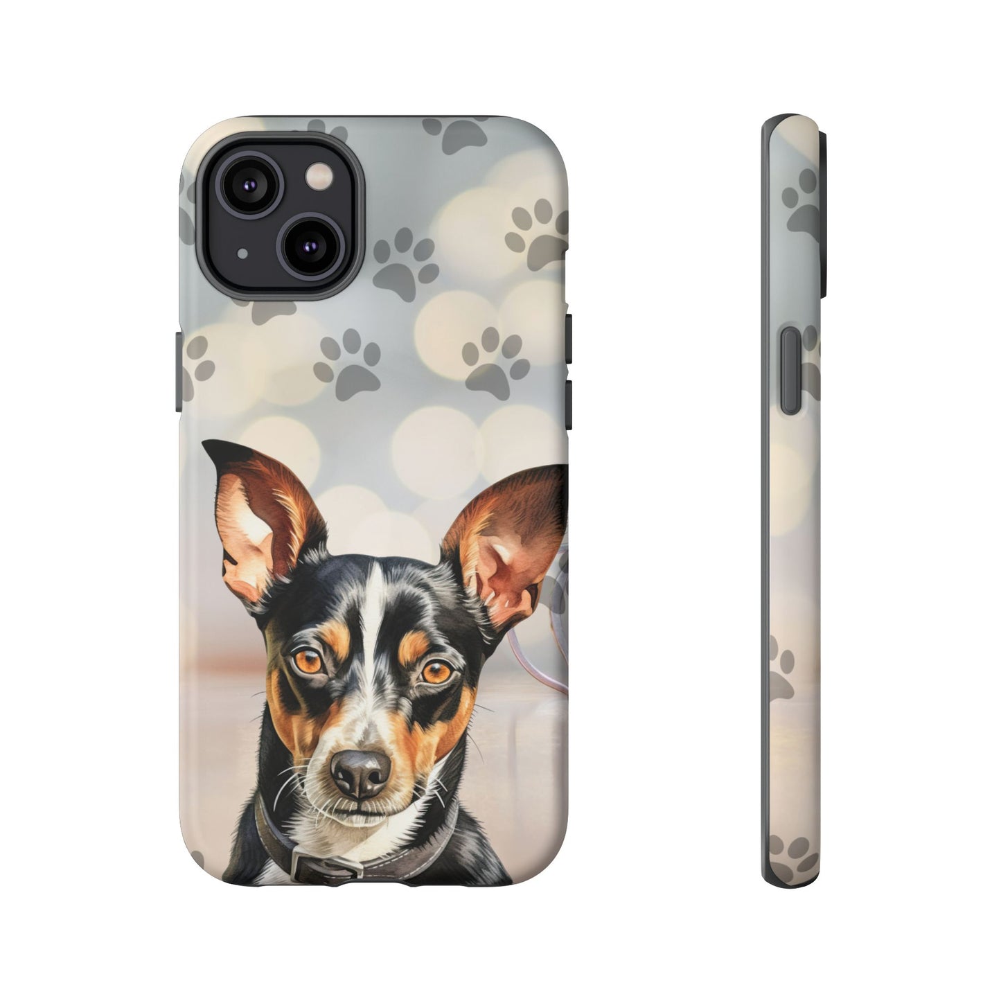 Rat Terrier by Tough Cases a (Apple iPhone, Samsung Galaxy, and Google Pixel)